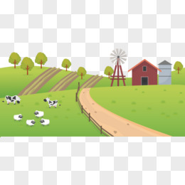 卡通农场动物世界 家禽家畜的工艺魅力